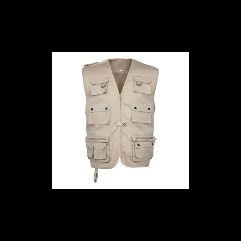 Gilet reporter à poches taille XL