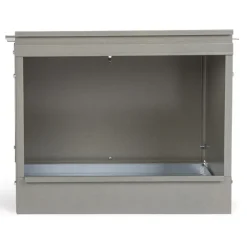 Grand poulailler métal galvanisé 3/4 poules 200X80X120 cm
