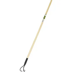 Griffe de jardin 3 dents Progarden® - 150 cm - Acier carbone & manche bois