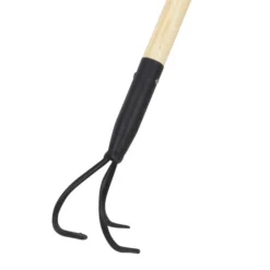 Griffe de jardin 3 dents Progarden® - 150 cm - Acier carbone & manche bois