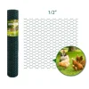 Grillage hexagonale plastifié vert - Maille 13 mm - H 1m - Rouleau 10 ml