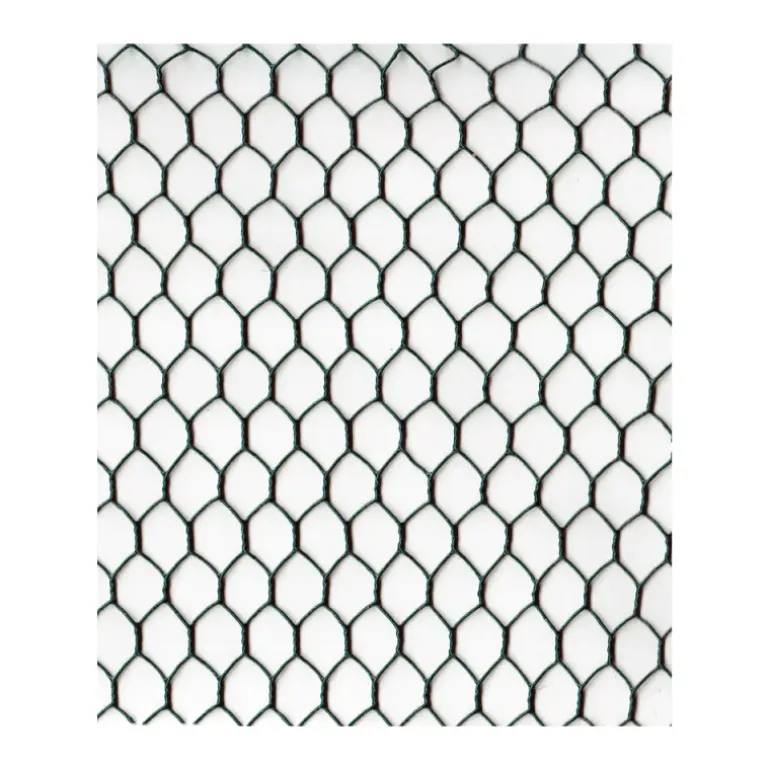 Grillage maille hexagonale 13 mm plastifié vert 1 x 25 m