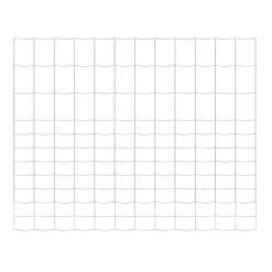 Grillage Rempart Lourd Galvanisé 1,4m x 50m - Mailles Progressives 15cm