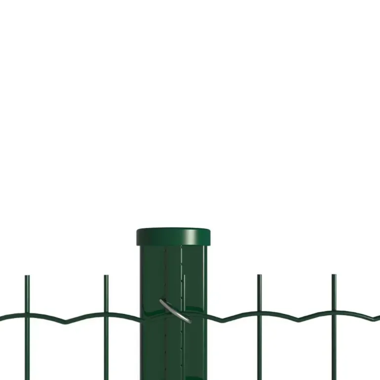 Grillage rouleau galvanisé PVC 1,20m x 20m - Maille 5x5cm Ø3mm