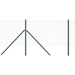 Grillage rouleau 1,50m x 20m - Maille 50x100mm - Fil Ø2,5mm PVC vert