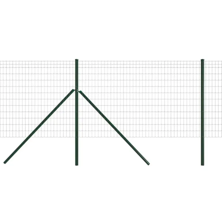 Grillage soudé PVC 1,20m x 20m - Maille 5x10cm - Fil Ø2,1mm