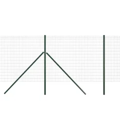 Grillage soudé PVC 1,20x20m - Maille 5x10cm - Fil Ø2,5mm