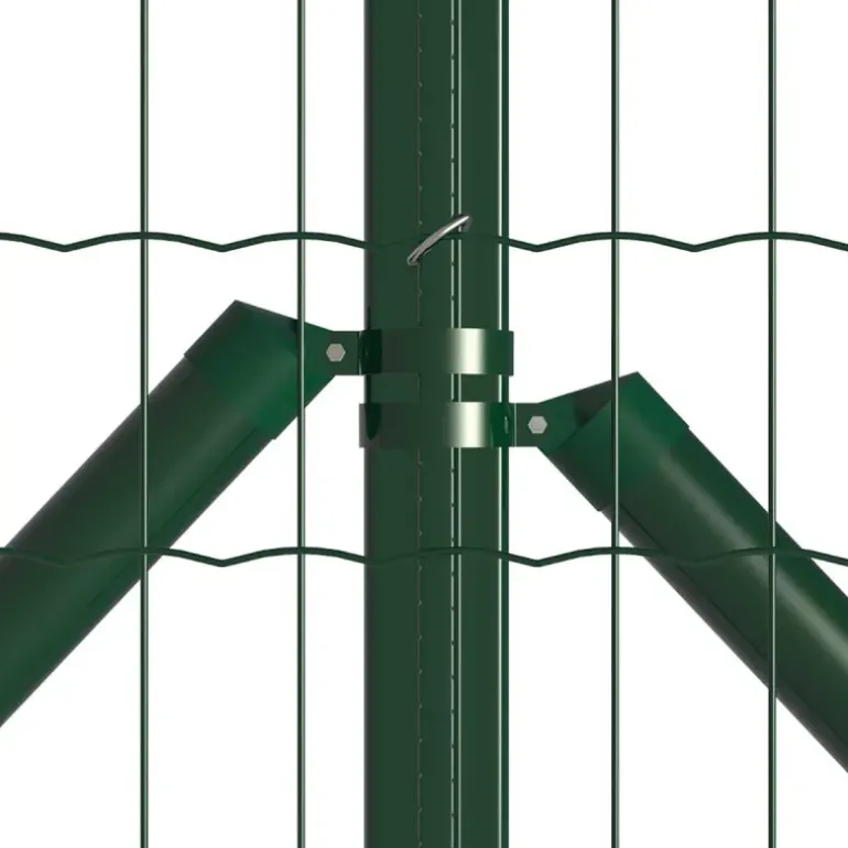 Grillage soudé PVC 1,20x20m - Maille 5x10cm - Fil Ø2,5mm