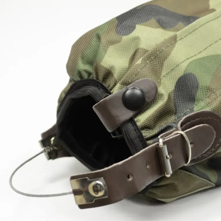 Guêtres doublées imperméables zip et scratch camouflage