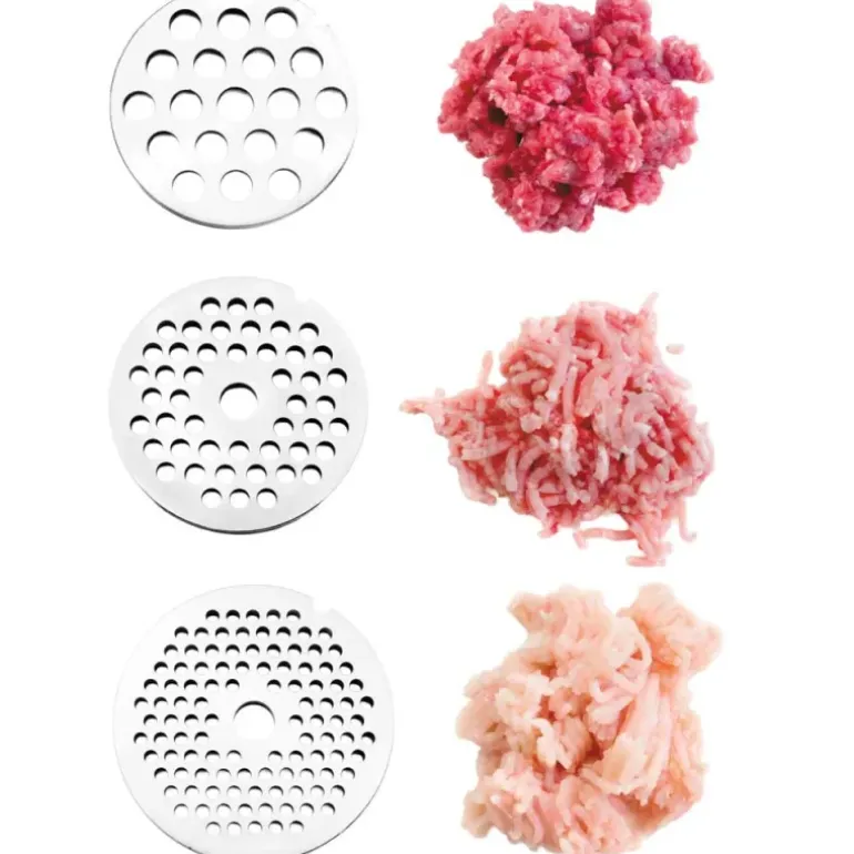 Hachoir à viande professionnel 550W fonte aluminium 3-5-8mm