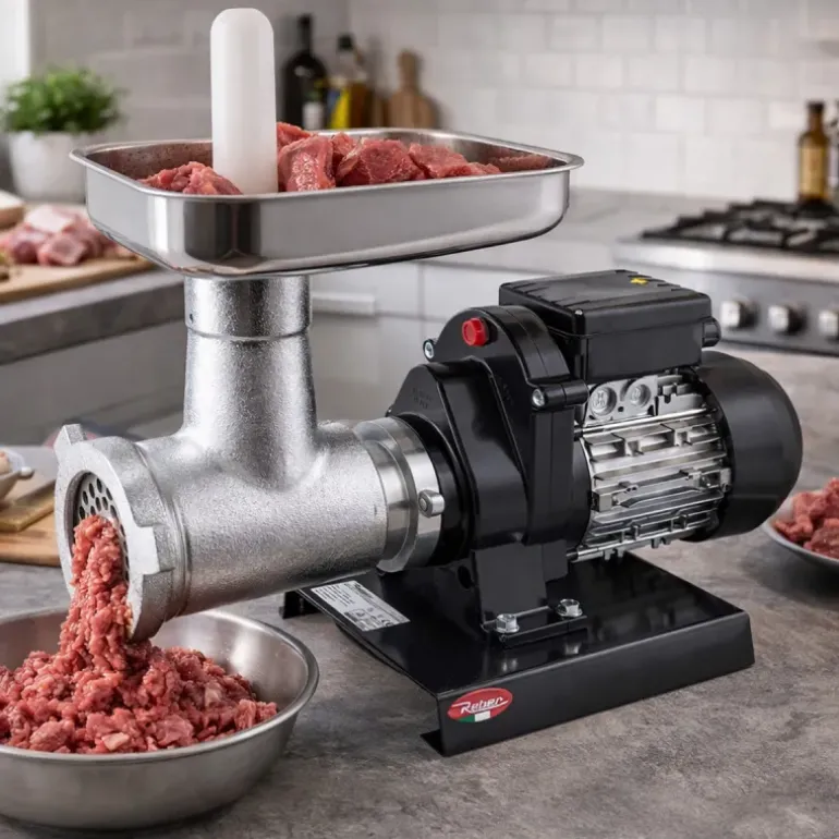 Hachoir Professionnel Moteur Étanche Monophasé Induction 1200W