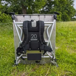 Harnais ergonomique de portage pour mirador transportable
