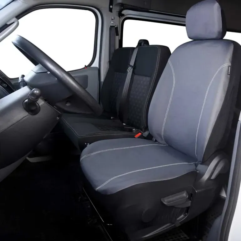 Housse conducteur utilitaire 2 parties avec appui-tête - siège avant
