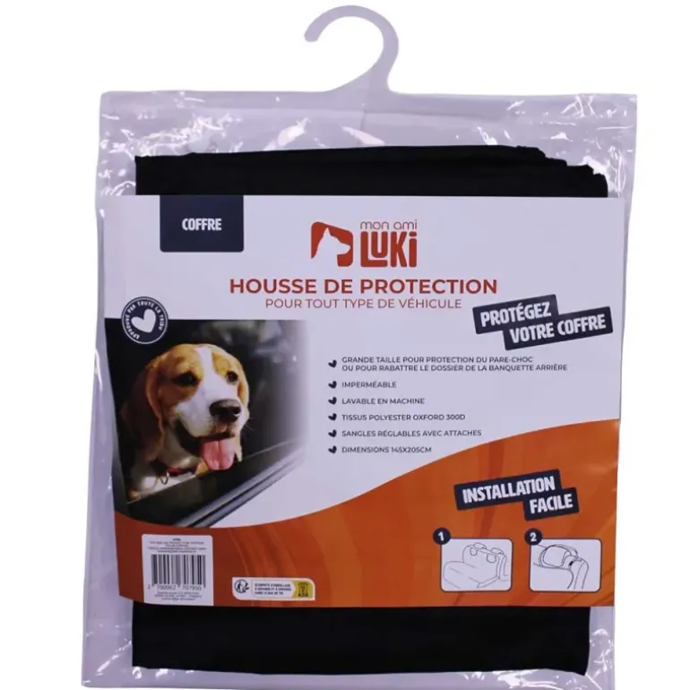 Housse de protection coffre voiture tissu imperméable Oxford 300D