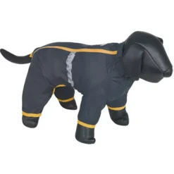 Imperméable Basa noir pour chien – Protection pluie respirante