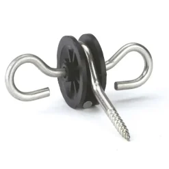 Isolateur de porte double, rotatif