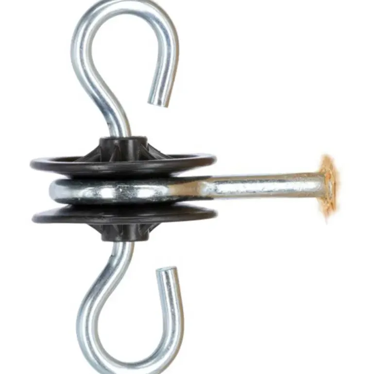 Isolateur de porte double, rotatif