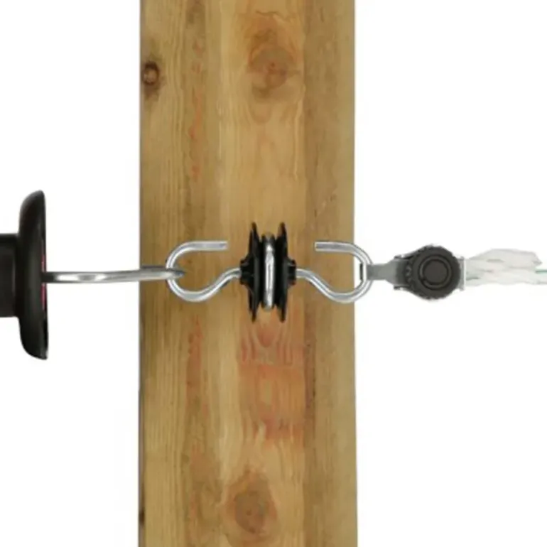 Isolateur de porte double, rotatif
