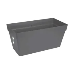 Jardinière mobile 70 cm Elho® - Gris - Réservoir intégré