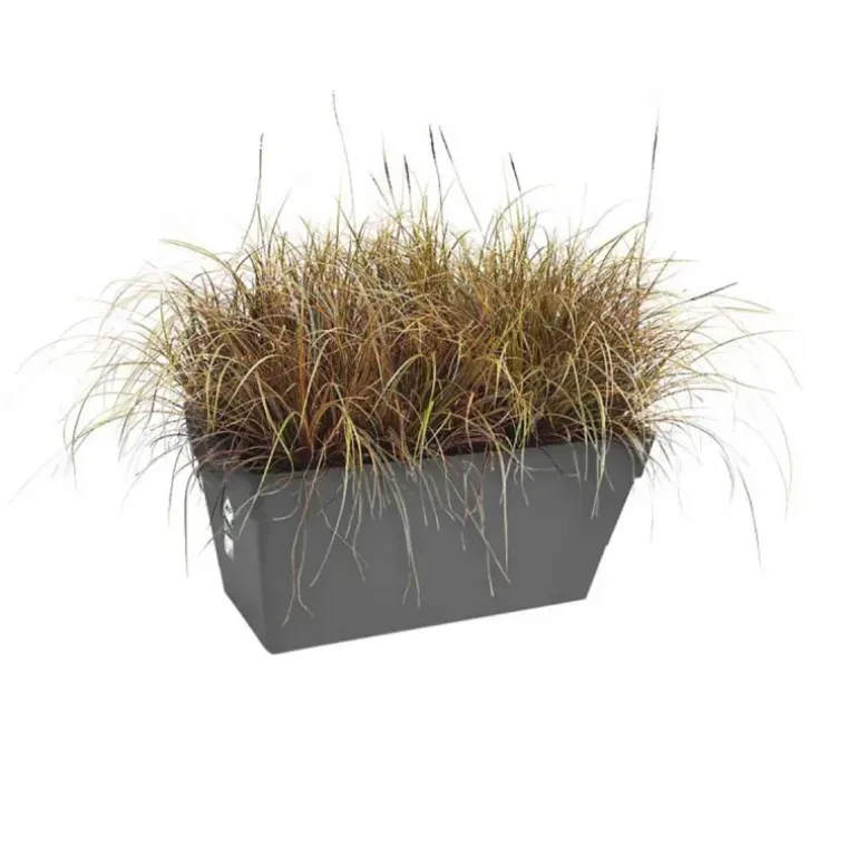 Jardinière mobile 70 cm Elho® - Gris - Réservoir intégré