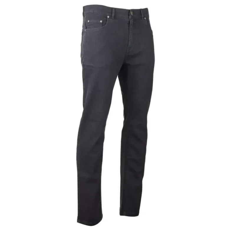 Jeans coupe droite noir de 40 à 54