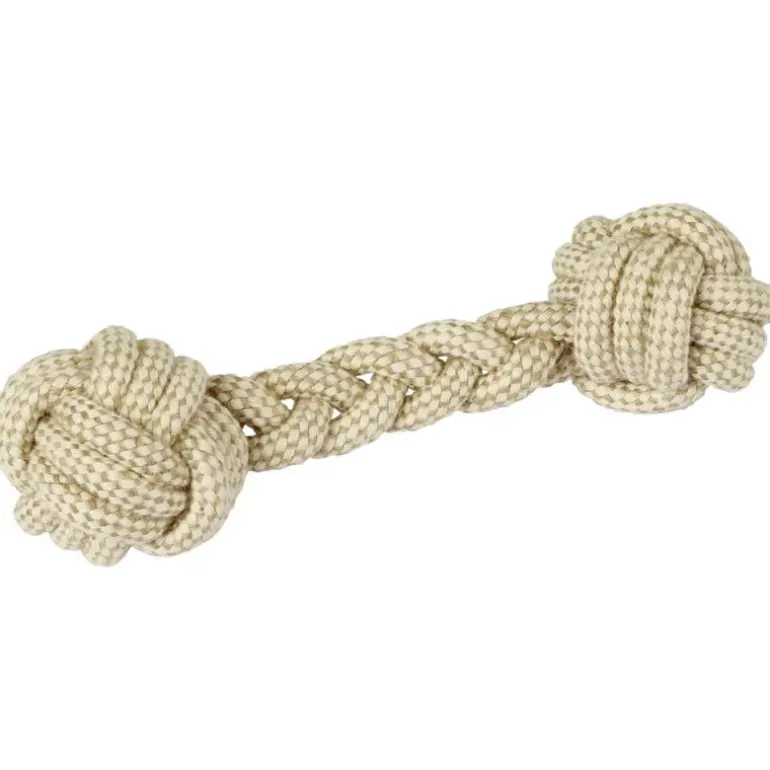Jeu chien Os en corde 25 cm