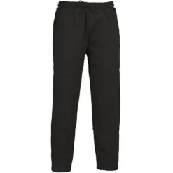 Jogging pantalon molleton charbon coton/polyester 3 poches