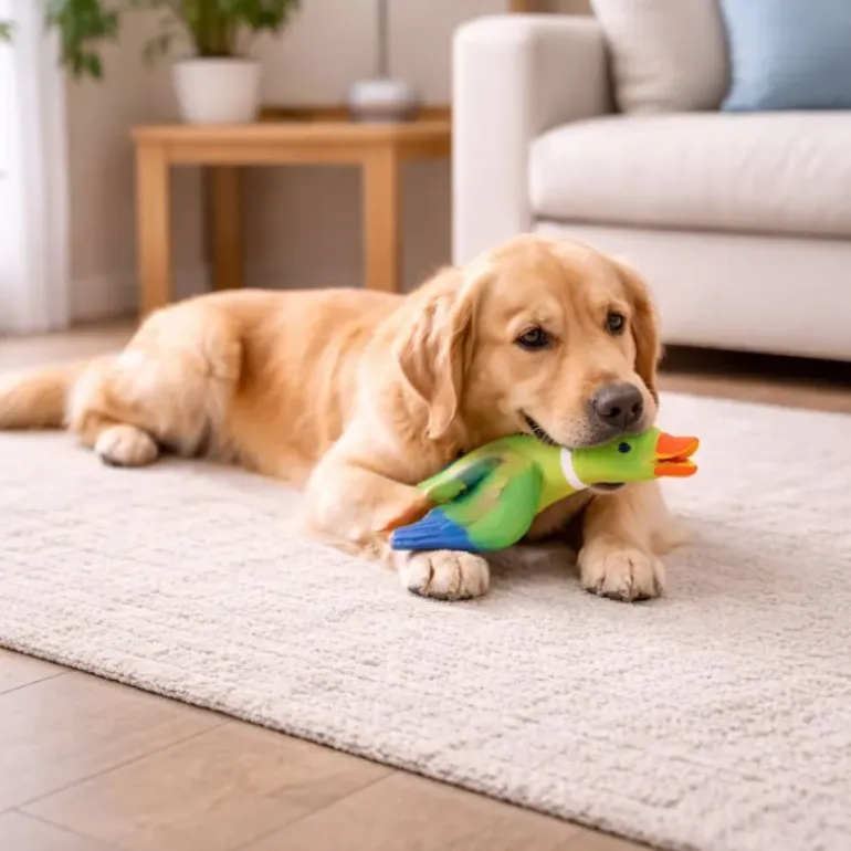Jouet chien Canard 21 cm