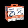 Kit 4 tendeurs + 2 sangles cliquet 5m avec crochets transport