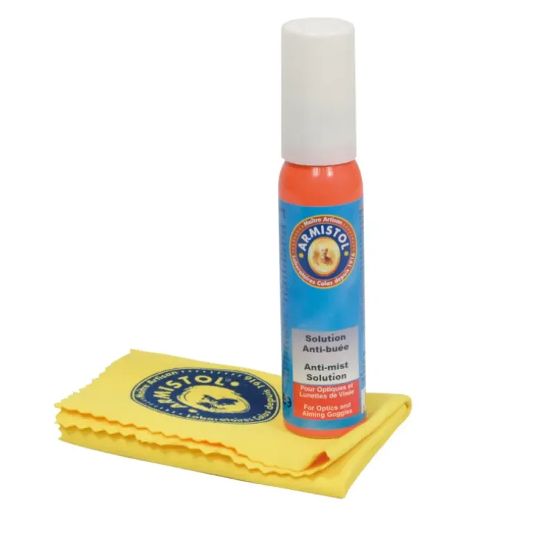 Kit anti-buée pour optique 30ml + 1 microfibre