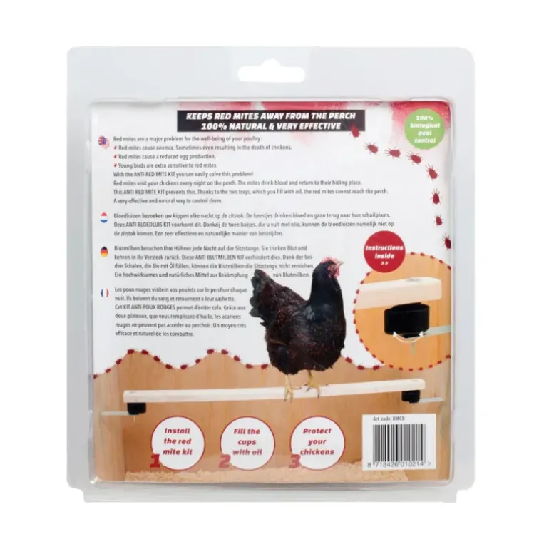 Kit perchoir anti-poux rouge