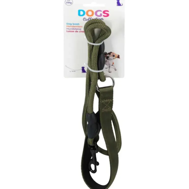 Laisse chien polyester 120 cm - robuste et pratique