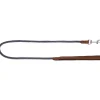 Laisse courte ronde en corde Bleue 100 cm