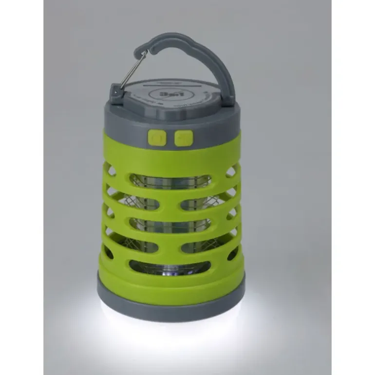 Lampe anti-moustiques 3 en 1 - Lanterne UV rechargeable USB-C