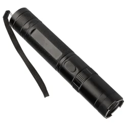 Lampe shocker 10 000 000V 270 lumens alu noir 17 x Ø 3.2 cm
