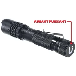 Lampe Torche Multifonction Observer Noire - 1200 Lumens