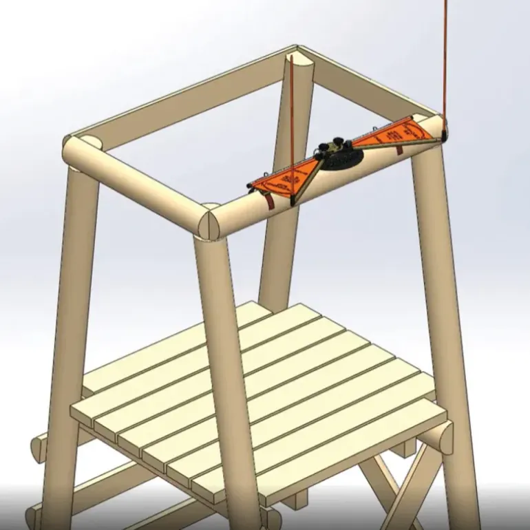 Le Mil angulaire pour mirador 1m, 650g