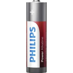 Lot 24 Piles Alcalines Philips Puissance longue durée AA