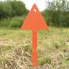 Lot 2 piquets de battue angle tir 30° orange