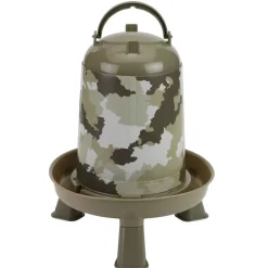 Lot de 10 Abreuvoirs camo Ø 23 cm 22.5cm h 5 L