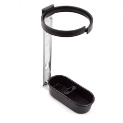 Lot de 10 abreuvoirs porte bouteille en plastique fixation cage