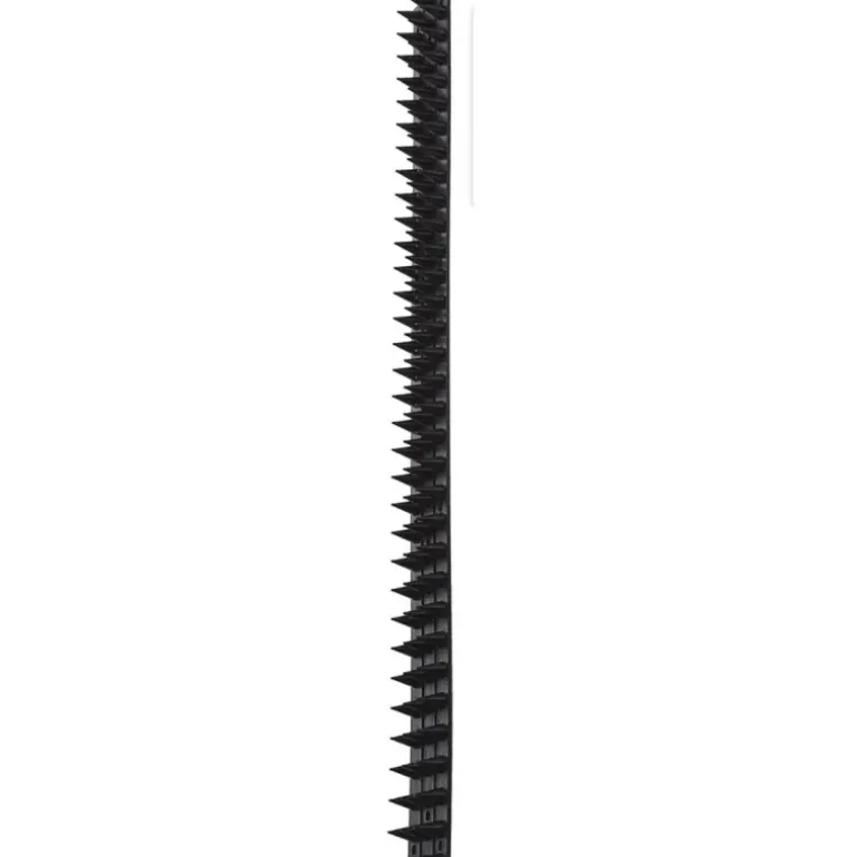 Lot de 10 bandes anti-escalade pour protection contre les nuisibles - Noir 50x4,5x2 cm
