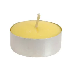 Lot de 40 bougies chauffe-plat à la citronnelle