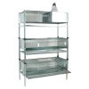 Lot de 3 cages d'élevage cailles calva 100 X 50 X 180 cm