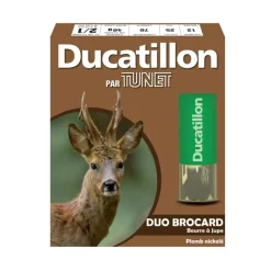 Lot de 40 cartouches cal.12/70 bourre jupe "Duo Brocard" 390m/s
