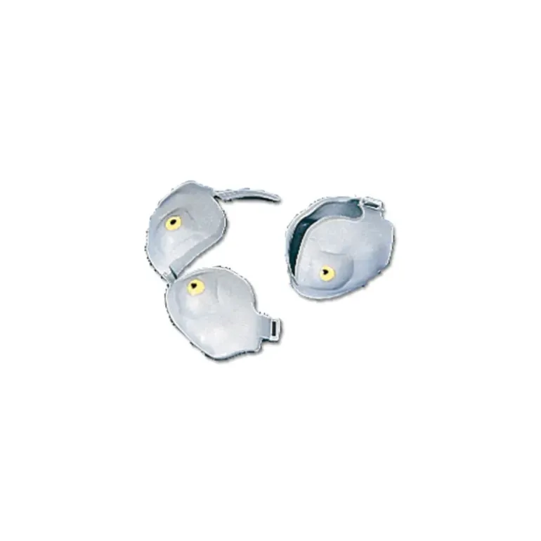 Lot de 3 Casques à palombe en plastique