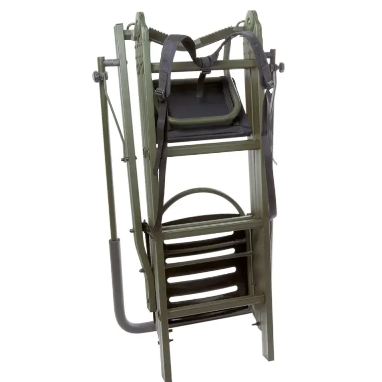 Lot de 5 Échelles pliables 2,50m hauteur d'assise aluminium portables
