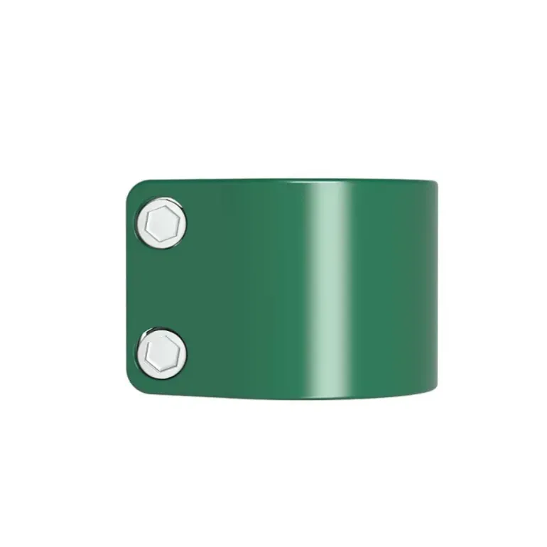 Lot de 4 clips de fixation pour panneau grillagé Ø4,8 cm - Acier galvanisé