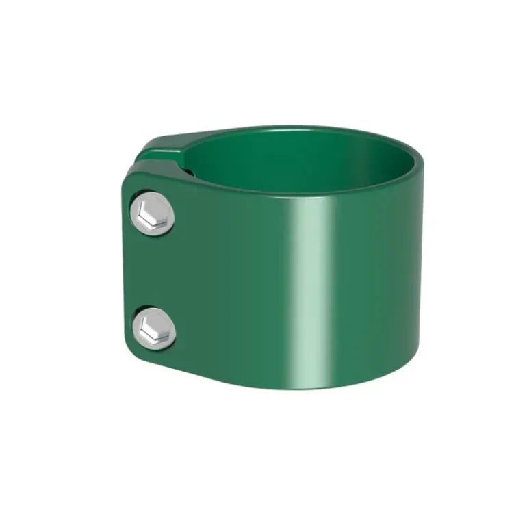 Lot de 4 clips de fixation pour panneau grillagé Ø4,8 cm - Acier galvanisé