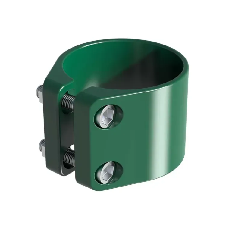 Lot de 4 clips de fixation pour panneau grillagé Ø4,8 cm - Acier galvanisé